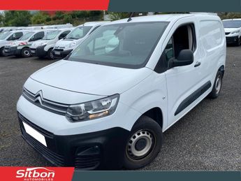  Voir détails -Citroen Berlingo 1.6 BlueHDi 100 Fourgon M Club 650 kg à Saint-grve (38)