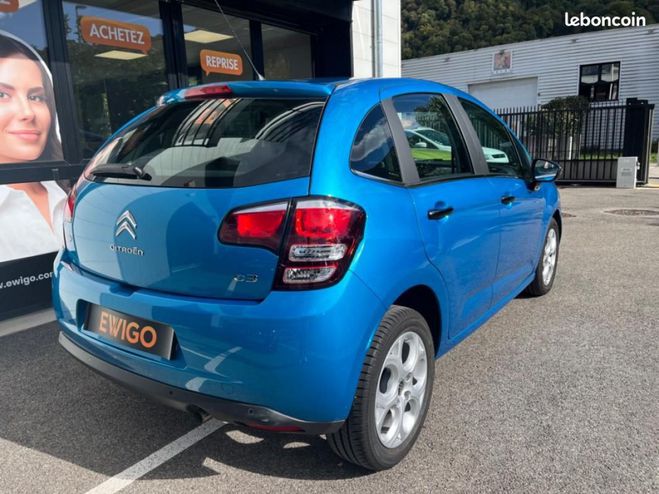 Citroen C3 Citron 1.2 VTI 80CH EXCLUSIVE Bleu de 2016