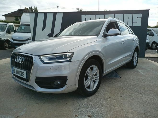 Audi Q3 2.0L TDI 177CH S-TRONIC AMBITION LUXE QU Gris de 2012