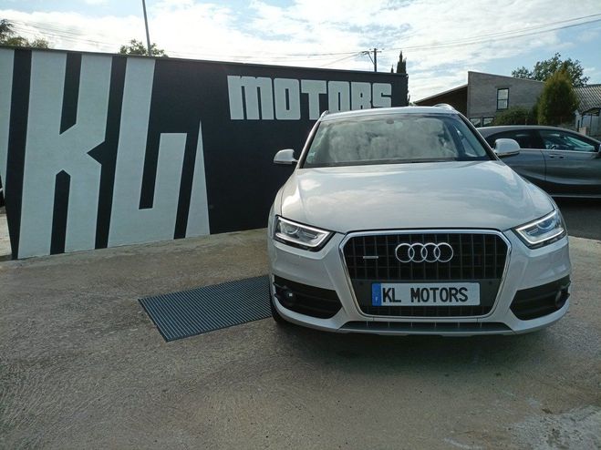 Audi Q3 2.0L TDI 177CH S-TRONIC AMBITION LUXE QU Gris de 2012