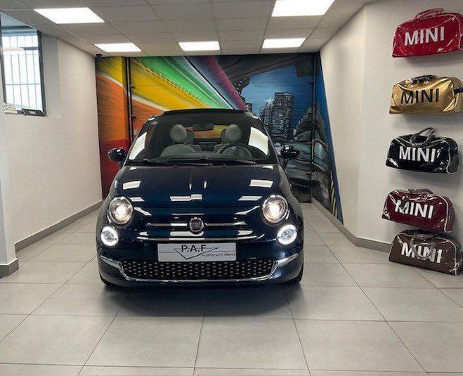 Fiat 500 C 1.0 70CH HYBRIDE BSG S&S DOLCEVITA Bleu de 2021