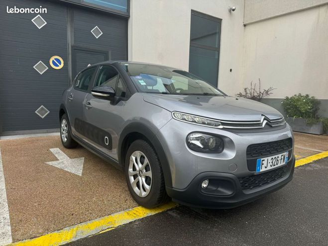 Citroen C3 Citron Berline PureTech 82 S&S BVM Feel Gris de 2019