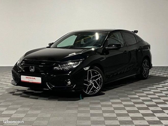 Honda Civic x 1.5 i-vtec 182 ch bvm6 sport plus Noir de 2018