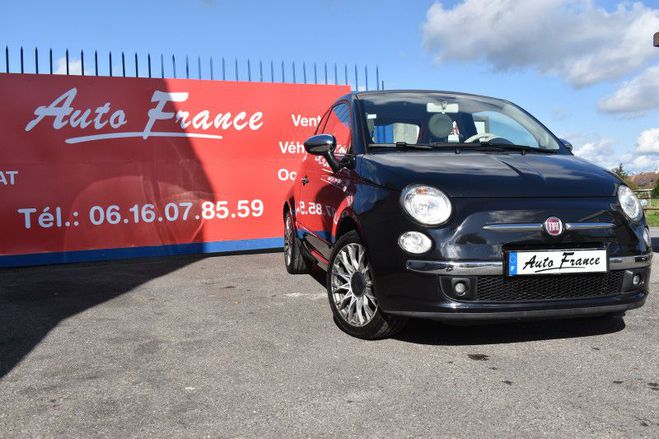 Fiat 500 1.2 8V 69CH LOUNGE NOIR de 2014