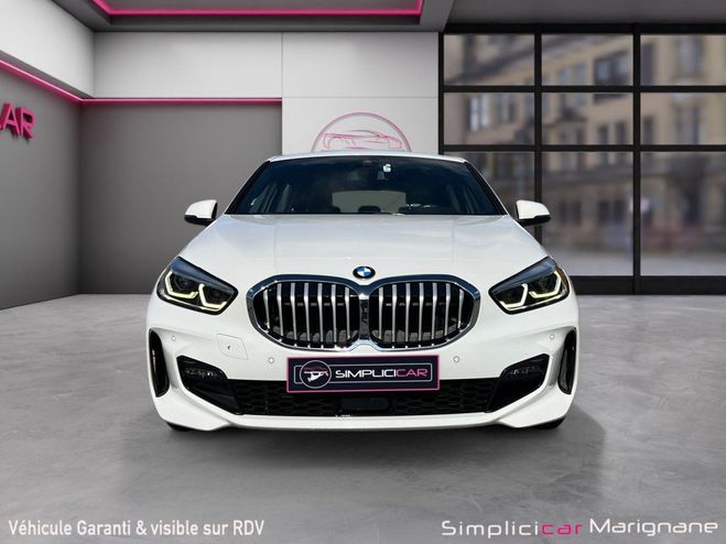 BMW Serie 1 F40 118d 150 ch BVA8 M Sport SUIVI BMW/  Blanc de 2021