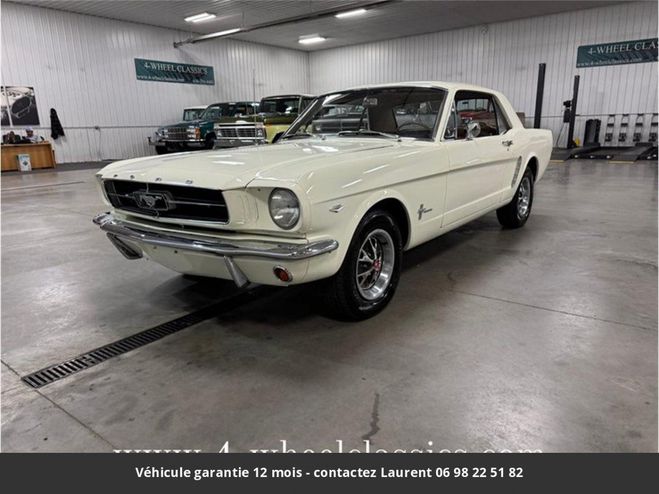 Ford Mustang 289 v8 code d 1965 tout compris Blanc de 1965