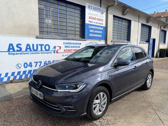  Voir détails -Volkswagen Polo 1.0 TSI 95ch Style DSG7 à  Le Coteau (42)