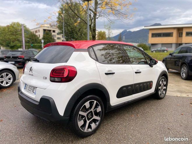 Citroen C3 Citron 1.2 110ch Shine 17.800 Kms 1ere  Blanc de 2017