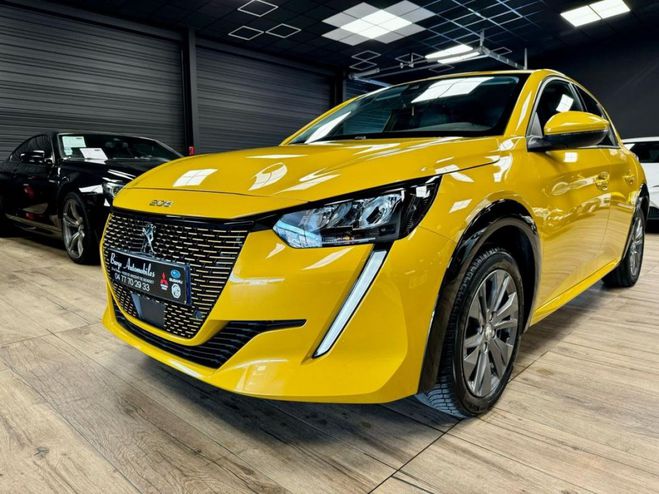 Peugeot 208 II ELECTRIQUE ALLURE 50 KWH 136ch Jaune Nacr de 2021