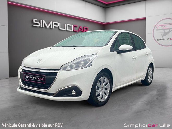 Peugeot 208 BlueHDi 100ch SS BVM5 Active Blanc de 2019