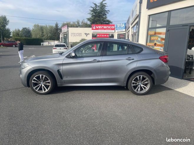 BMW X6 3.0 D 258 ch M SPORT XDRIVE BVA + TOIT O Gris de 2017