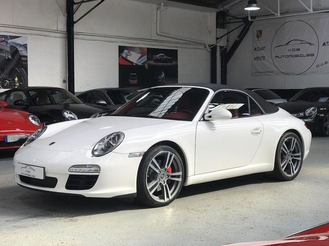 Porsche 911 CARRERA S 3.8 385CV PDK CABRIOLET / CHRO Blanc de 2009