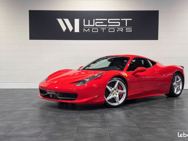 Ferrari 458 Italia 4.5 V8 570 ? Franaise Baquets Ra Rouge de 2010