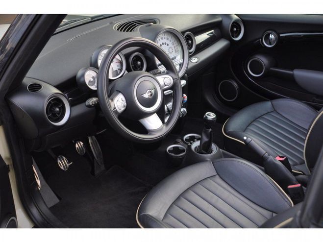Mini Cabrio Cabriolet 1.6i - 175 R57 Cooper S PHASE  Blanc Nacr de 2010