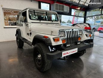  Voir détails -Jeep Wrangler 2.5L Injection 125cv à Pzenas (34)