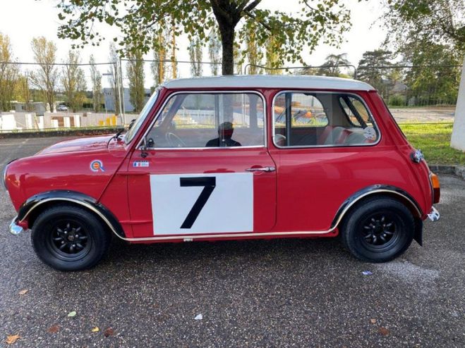 Mini Cooper S 1293CC COURSIFIE Rouge de 1975