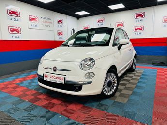  Voir détails -Fiat 500 1.2 8V 69 ch Lounge 44.000 km ! à Paris (75)