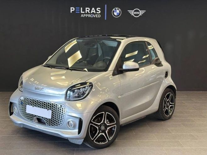 Smart Fortwo Coupe Electrique 82ch prime Tridion Argent Cool Silver de 2020