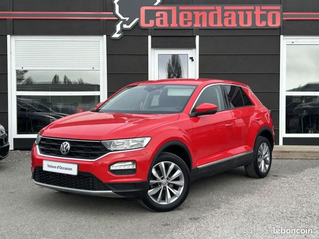 Volkswagen T Roc 1.6 TDI 115CH LOUNGE EURO6D-T 115 - Rouge de 2019