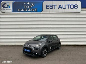  Voir détails -Citroen C3 1.5 BlueHDi 100ch S&S Feel Pack E6.d à Talange (57)