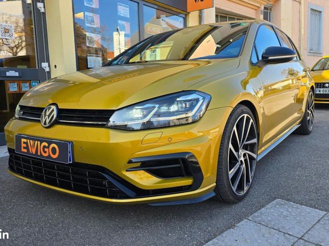 Volkswagen Golf 2.0 TSI 300 BLUEMOTION R 4MOTION DSG BVA Jaune de 2019