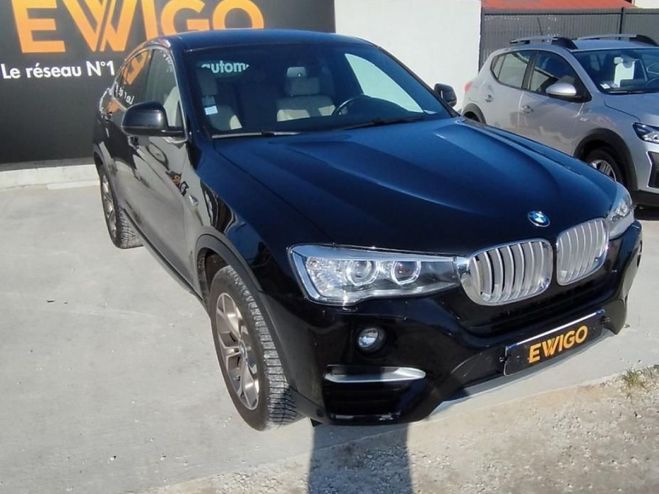 BMW X4 2.0 d 190 x-line xdrive bva+attelage Noir de 2016