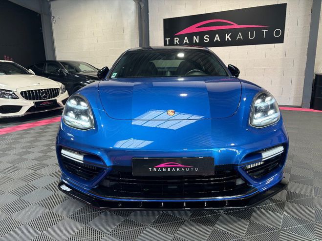 Porsche Panamera Turbo S V8 4.0 680 Hybrid PDK entretien Bleu de 2017