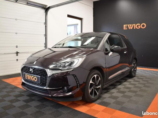 Citroen DS3 1.2 PT 110 EXECUTIVE BVA SUIVI GARANTIE  Rouge de 2019