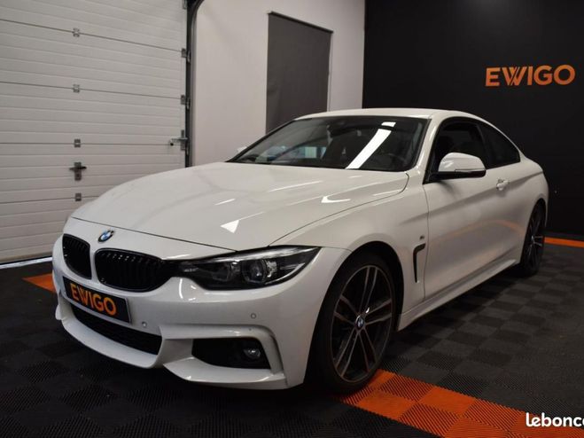 BMW Serie 4 COUPE 2.0 420D 190 CH M-SPORT F32 SUIVI  Blanc de 2019