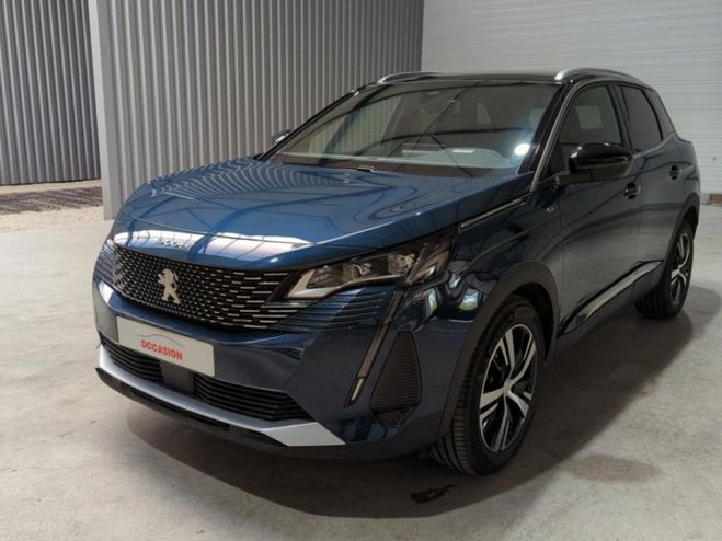 Peugeot 3008 1.2 PURETECH 130CV EAT8 GT + SIEGES CHAU BLEU CELEBES / TOIT NOIR de 2023