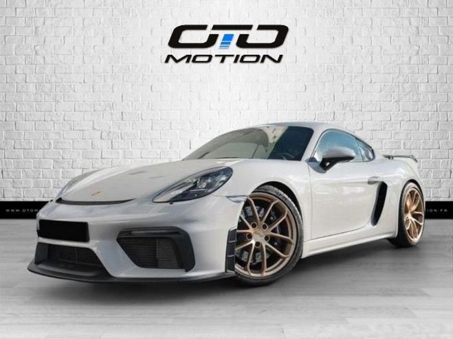 Porsche 718 Cayman 4.0i GT4 420 ch PDK Gris Craie de 2021