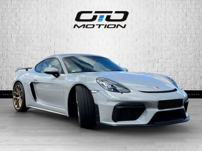 Porsche 718 Cayman 4.0i GT4 420 ch PDK Gris Craie de 2021