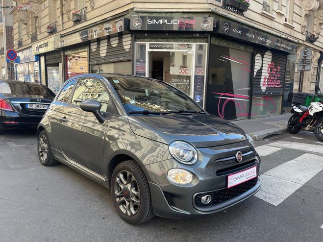 Fiat 500 SERIE 6 EURO 6D 1.2 69 ch S/S FINITION S Gris de 2019