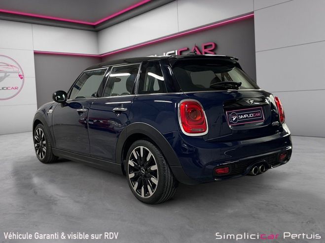 Mini Cooper S 192CV 2.0L Bleu de 2017