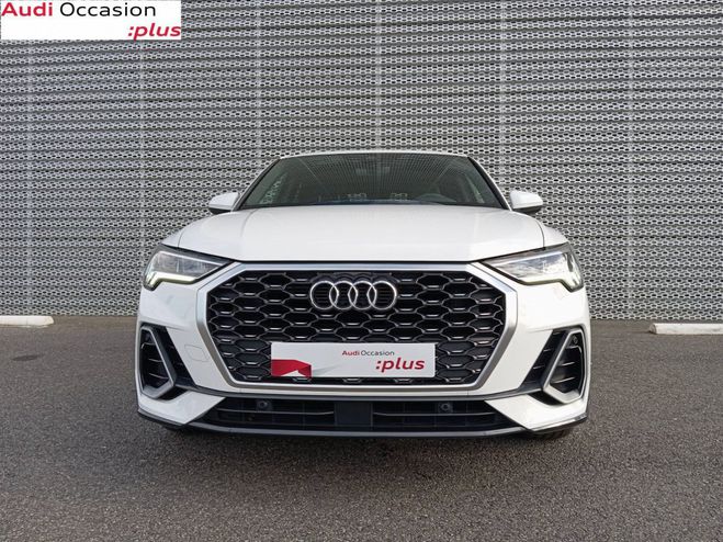 Audi Q3 Sportback 35 TDI 150 ch S tronic 7 S lin Blanc de 2020