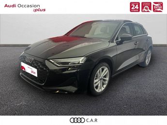  Voir détails -Audi A3 Sportback 30 TFSI Mild Hybrid 116 S tron à  La Rochelle (17)