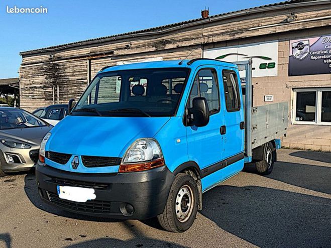 Renault Master 2.5 DCI 120 PLATEAU 7 PLACE Bleu de 2010