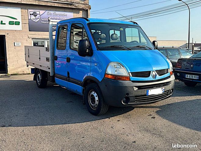 Renault Master 2.5 DCI 120 PLATEAU 7 PLACE Bleu de 2010