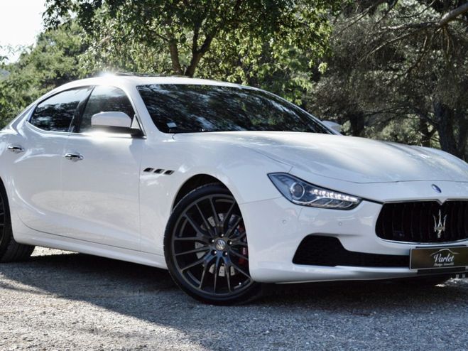 Maserati Ghibli MAGNIFIQUE MASERATI GHIBLI SQ4 3.0 V6 41 BLANC BIANCO de 2017