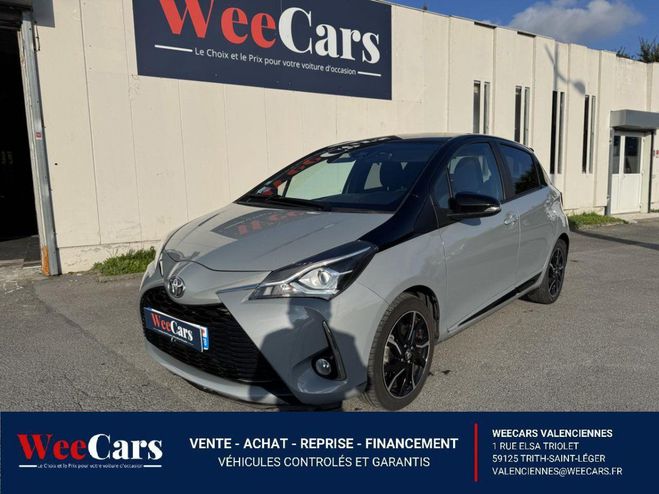 Toyota Yaris 1.5 110cv VVT-i Collection - Garantie 12 GRIS CLAIR de 2017