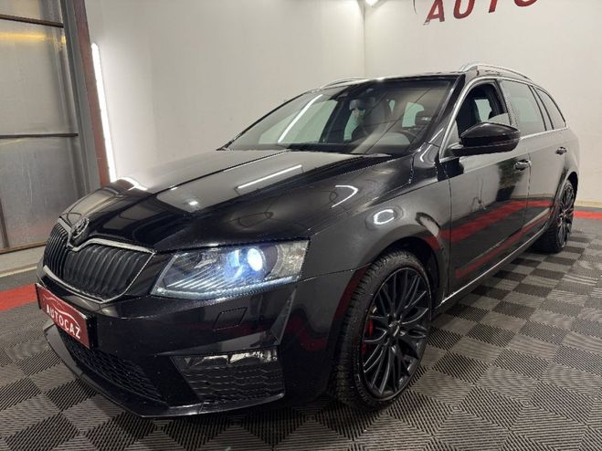 Skoda Octavia Combi 2.0 TDI 184ch RS DSG6 Noir de 2015