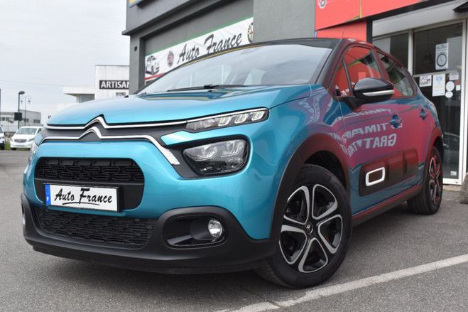 Citroen C3 1.2 PURETECH 83CH S&S SHINE BLEU de 2022