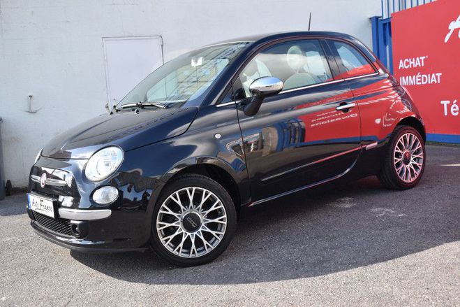 Fiat 500 1.2 8V 69CH LOUNGE NOIR de 2014