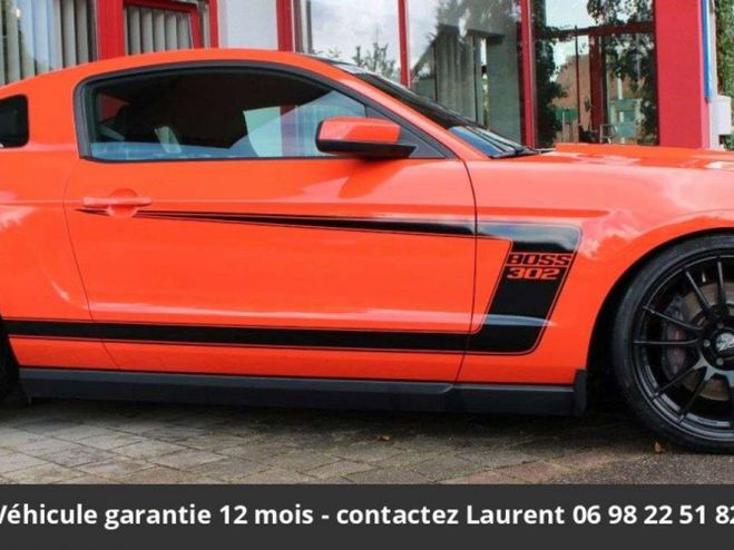 Ford Mustang gt boss 302 tout compris hors homologati Orange de 2011