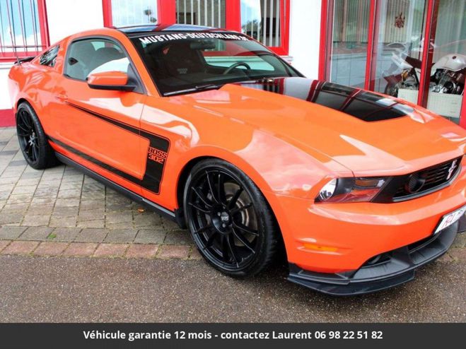 Ford Mustang gt boss 302 tout compris hors homologati Orange de 2011