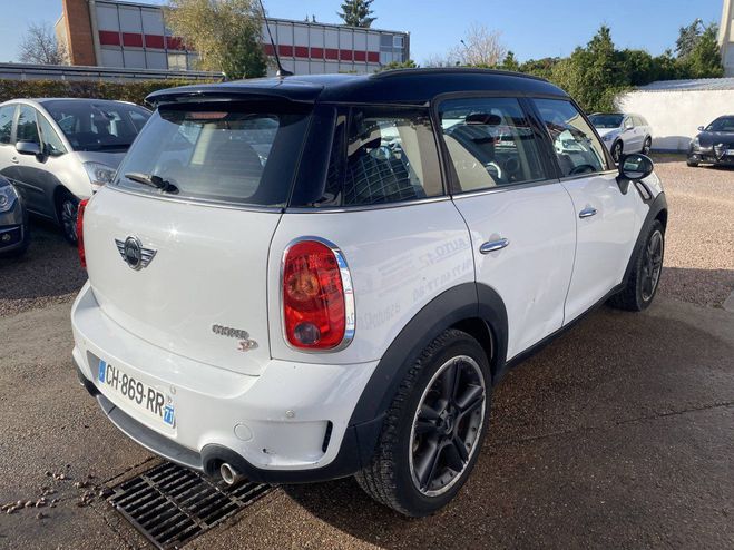 Mini Countryman I (R60) Cooper SD 143ch BLANC de 2012