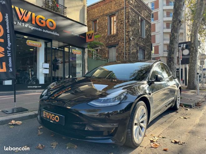 Tesla Model 3 ELECTRIC 500 82KWH GRANDE-AUTONOMIE 4WD  Noir de 2020