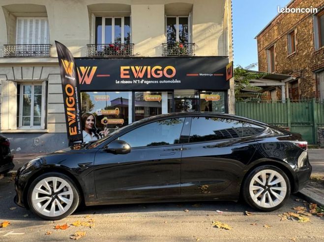 Tesla Model 3 ELECTRIC 500 82KWH GRANDE-AUTONOMIE 4WD  Noir de 2020