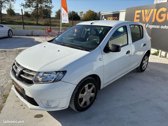 Dacia Sandero 1.2 ESSENCE GPL 75 ch Blanc de 2013