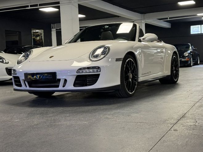 Porsche 911 (997) Carrera 4 GTS Cabriolet 3.8 408 ch Blanc de 2011